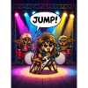 Jump! – Funny Jumping Spider Rock Band