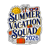 Summer Vacation Squad 2026 Beach Holiday