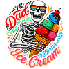 Skelett mit Eis