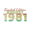 45e anniversaire édition limitée (SCR) 08/1981