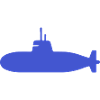 Silhouette sous-marine