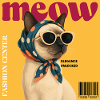 Meow Elegance Sunglass Cat