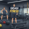 GIDAGI Fitness-Cartoons-Sammlung