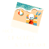 Été plage et détente pastel