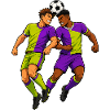 Soccer Header Duel Comic Player