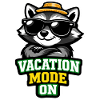 Vacation Mode On Raccoon Summer Vacationers