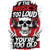 Lustiges Rock'n'Roll-Musikliebhaber-Geschenk