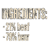 Bière et viande