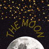 Moon Neon Arc on Starry Night