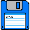 Retro Diskette Gaming T-Shirt Save