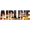 Airline Abendflug