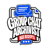 Gruppenchat-Archivar hat Quittungen lustige Internet-Frage