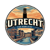 Retro Utrechter Domturm-Reiseabzeichen