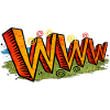 WWW Retro Internet-Typografie