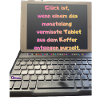 Tabletglück aus dem Koffer