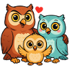 Owl Family
