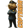 Copybara - Funny Capybara Policeman Design