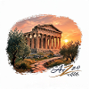 Designer Azzo -  Tempel am Abend
