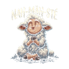 Yoga Sheep Namaste no-mäh-sté