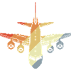 Flugzeug Pixel