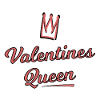 Valentines Queen Script Crown