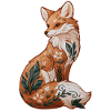 Fuchs dekorativ