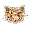 Pizza Katze