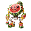 Charme robot pastèque