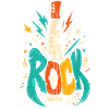 Rock Guitar Burst Artwork