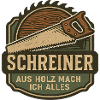 Schreiner Spruch Holzliebe Shirt