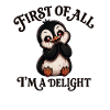 Cute Penguin Cartoon Halloween Fun