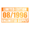 30th Anniversary Limited Edition - ꝏ Supply 08/1996