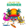 Sommer-Skelettparty am Meer