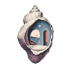 Room Within - Surreal Seashell Interior