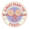 Padel prêt à être utilisé