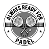 Always ready for padel logo