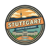 Retro Stuttgart Schlossplatz Badge