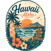 Hawaii Aloha Sunset Beach Vibes