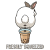 Cute Bunny Funny Boba Bubble Tea