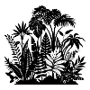 Jungle floral