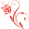 Fleur rouge