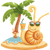 Snail Summer Holiday