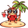 Vacances d’été de Ladybug