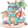 Drache Sommer Urlaub