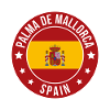 Palma Mallorca Flag Badge