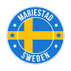 Sweden Circular Flag Crest