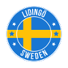 Lidingö Sweden Round Patch Emblem