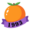 Orange avec ruban 1993
