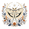 Floral Lunar Moth