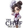 Chef Chibi Girl Kitchen Gift